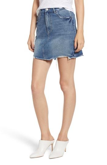 Women's Dl1961 Georgia Denim Miniskirt - Blue