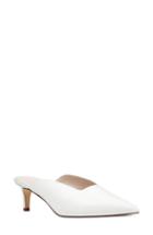 Women's Nine West Famille Mule M - White