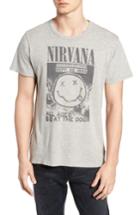 Men's Live Nation Graphic Nirvana Classic T-shirt - Grey
