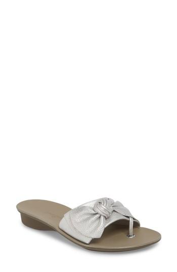 Women's Paul Green Paula Slide Sandal .5us/ 3uk - Metallic