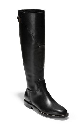 Women's Cole Haan Harrington Knee High Riding Boot B - Black