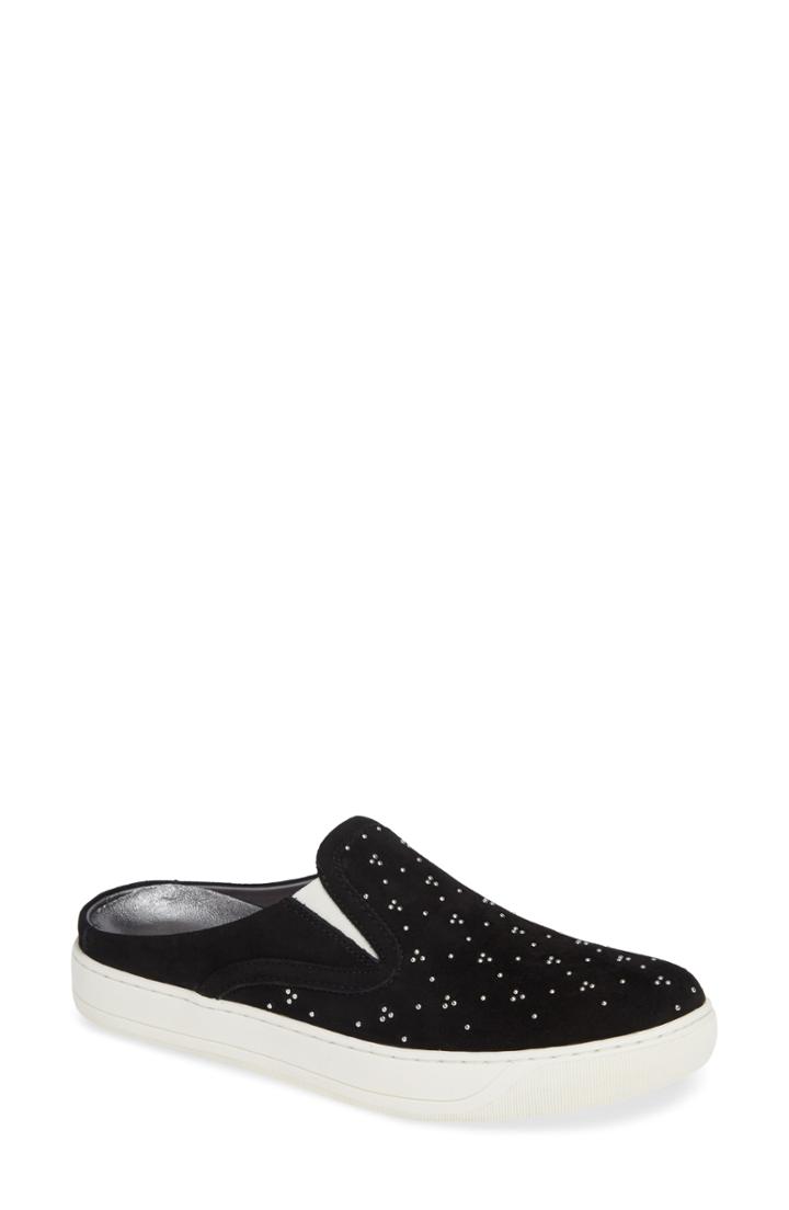 Women's Johnston & Murphy Emilie Slide M - Black