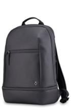 Men's Vessel Signature 2.0 Faux Leather Backpack - Black