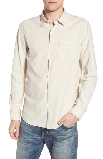 Men's Ag Bristol Slim Fit Sport Shirt - Beige