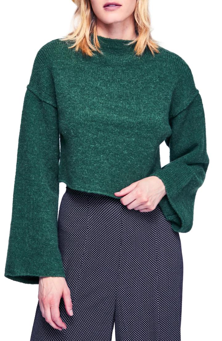 Women's Free People Forest Sweater - Green