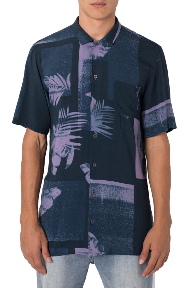 Men's Zanerobe Motion Camp Shirt - Blue
