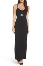 Women's Ali & Jay Step & Repeat Cutout Gown - Black