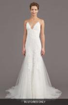 Women's Amsale Kalel Stretch Silk Mermaid Gown, Size In Store Only - Ivory