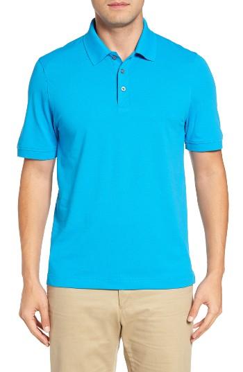 Men's Cutter & Buck Advantage Golf Polo - Blue