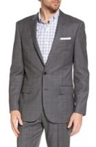 Men's J.crew Ludlow Wool Blend Sport Coat R - Grey