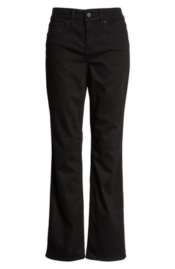 Women's Nydj Marilyn Straight Leg Black Jeans