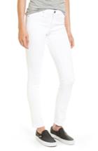 Women's Ag Prima Cigarette Leg Jeans - White