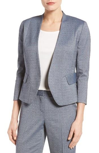 Women's Emerson Rose Papyrus Weave Suit Jacket