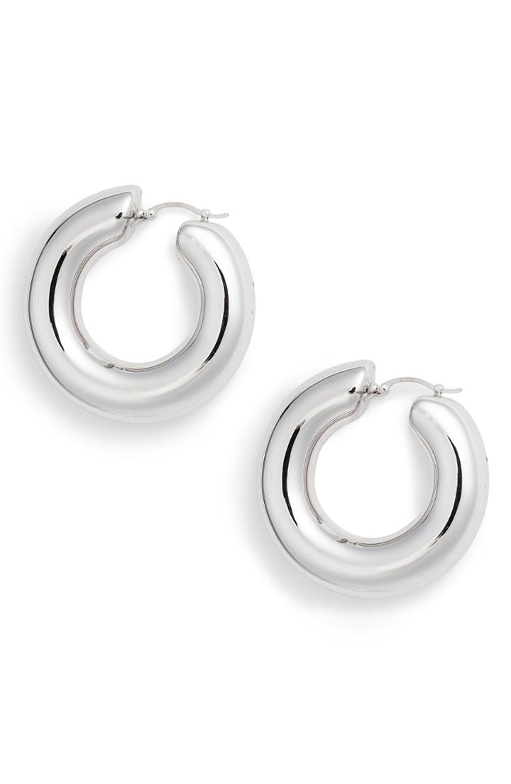 Women's Jane Basch Extra Large Donut Hoop Earrings