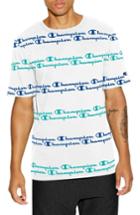 Men's Champion Logo Print T-shirt, Size - White