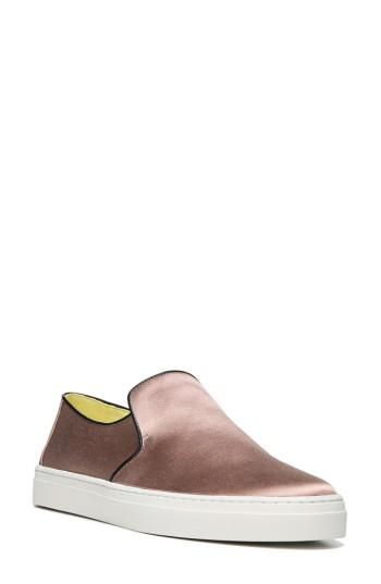 Women's Diane Von Furstenberg Budapest Slip-on Sneaker M - Beige