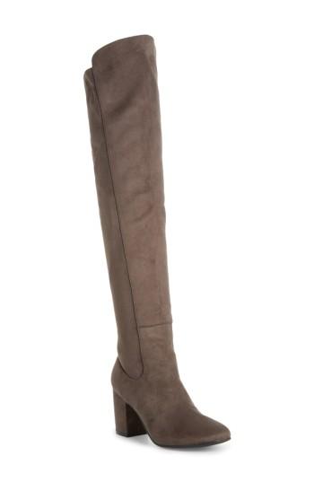 Women's Treasure & Bond Lynx Stretch Over The Knee Boot .5 M - Grey