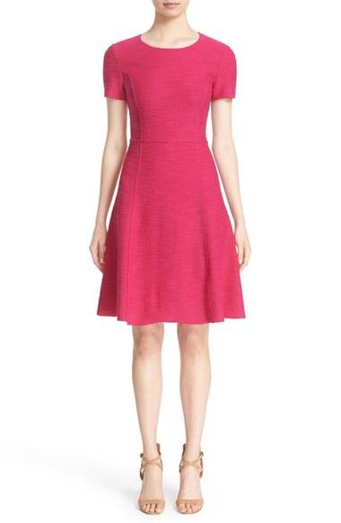 Women's St. John Collection Catalina Knit Dress - Pink