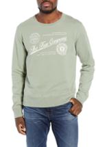Men's Frye Dry Goods Screenprint Fit Sweatshirt, Size Small - Yellow