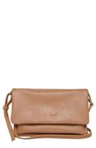 Urban Originals Club Tropicana Vegan Suede Crossbody Bag - Beige