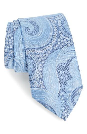 Men's Ermenegildo Zegna Paisley Silk Tie, Size - Green