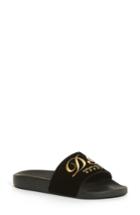 Women's Dolce & Gabbana Logo Slide Sandal