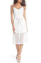 Women's Ali & Jay Shutters Sunsets Cotton Eyelet Midi Dress - White