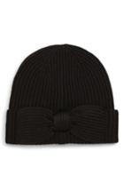 Women's Kate Spade New York Bow Beanie - Black