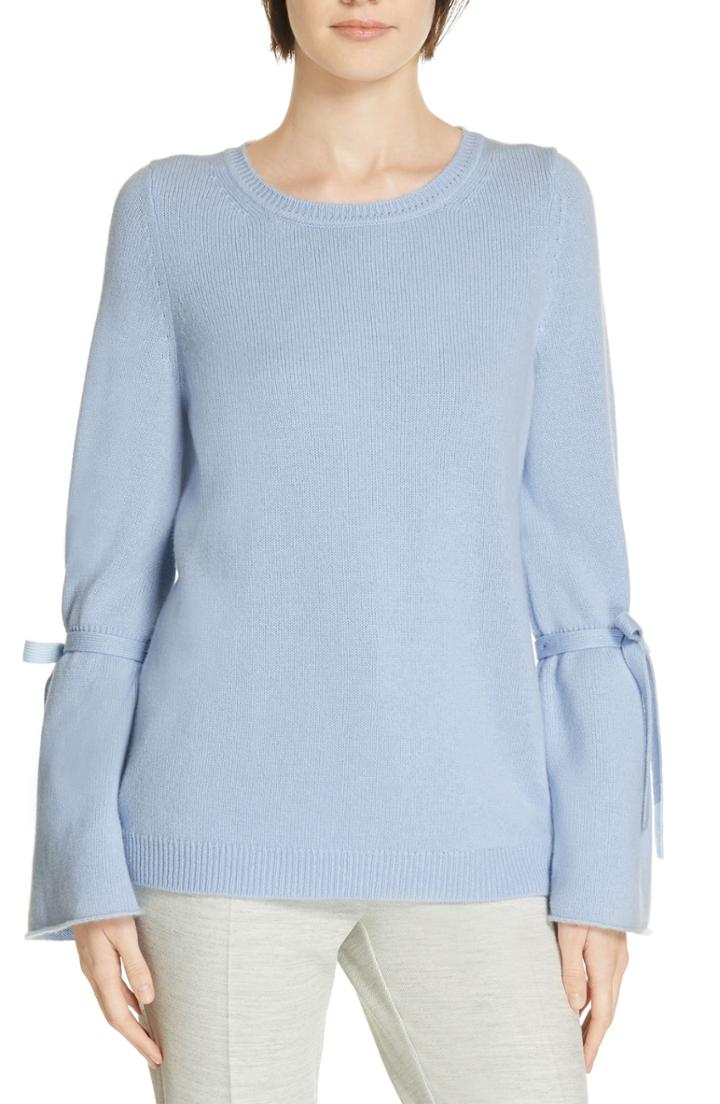 Women's Kas New York Embroidered Beaded Sweatshirt