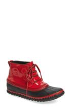 Women's Sorel Out N About Rain Boot M - Red