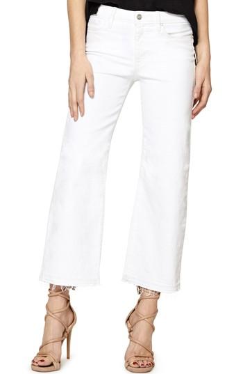 Women's Sanctuary Robbie Release Hem Crop Jeans - White