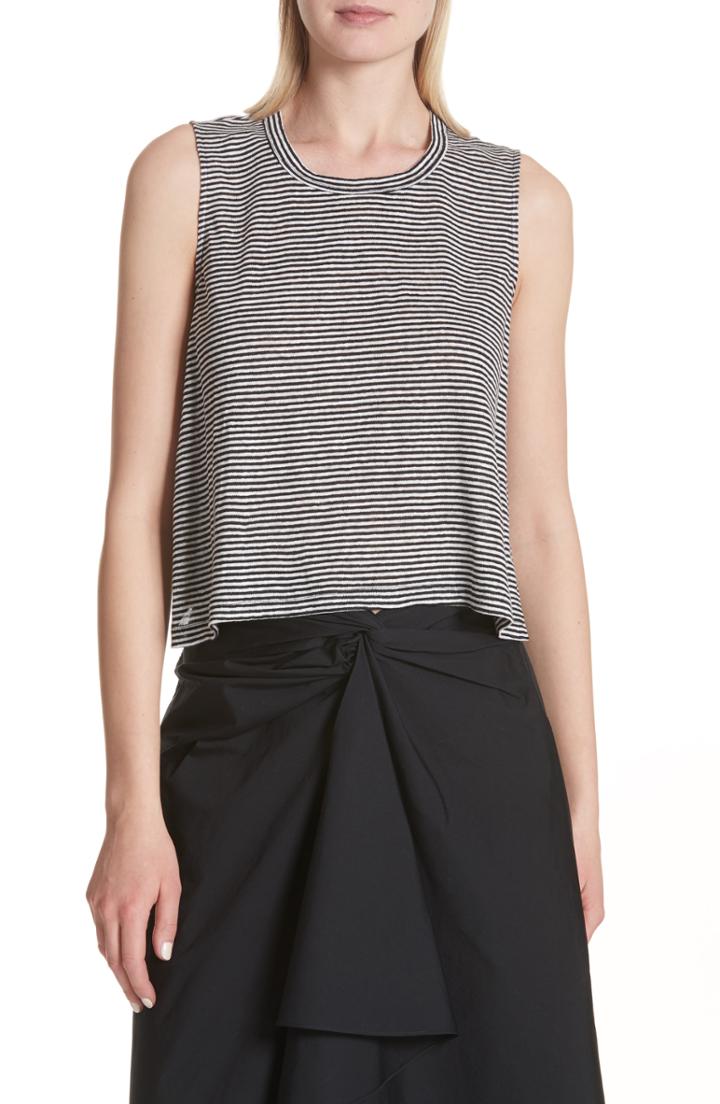 Women's Codexmode Lettuce Hem Mock Neck Top