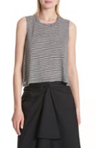 Women's Codexmode Lettuce Hem Mock Neck Top