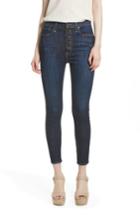 Women's Ao. La Good High Waist Exposed Button Skinny Jeans