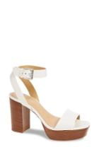 Women's Michael Michael Kors Leonora Platform Sandal M - White
