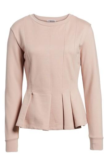 Women's Chelsea28 Pleated Sweatshirt - Pink