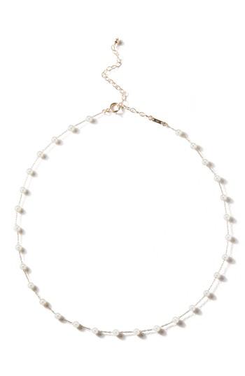 Women's Mizuki Pearl Choker Necklace