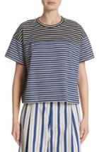 Women's Sofie D'hoore Nautical Stripe Tee Us / 34 Fr - Blue
