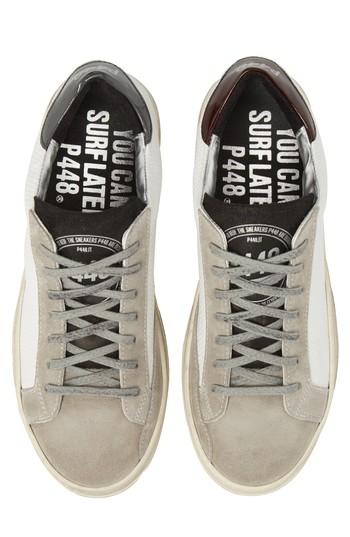 Men's P448 John Mix Low Top Sneaker -10.5us / 43eu - White