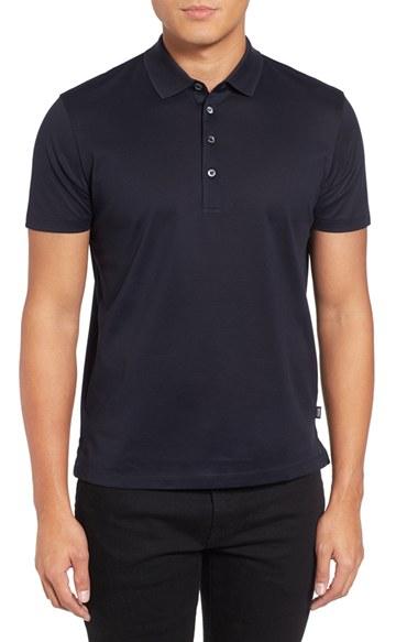 Men's Boss Pack Trim Fit Pique Polo - Blue