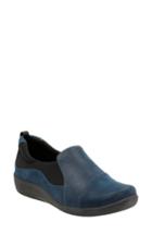 Women's Clarks 'sillian Paz' Slip-on Sneaker .5 M - Blue