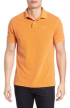Men's Barbour Washed Sports Polo Shirt - Orange