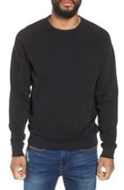 Men's Frame Pc Raglan Slim Fit Cotton Crewneck Sweatshirt - Black