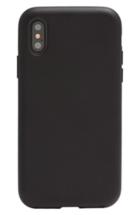 Sonix Faux Leather Iphone X Case - Black