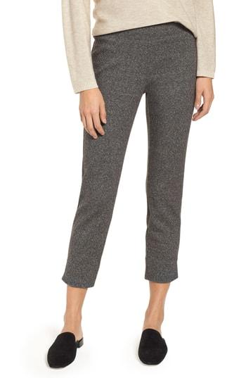 Women's Eileen Fisher Slim Stretch Ankle Pants, Size - Grey