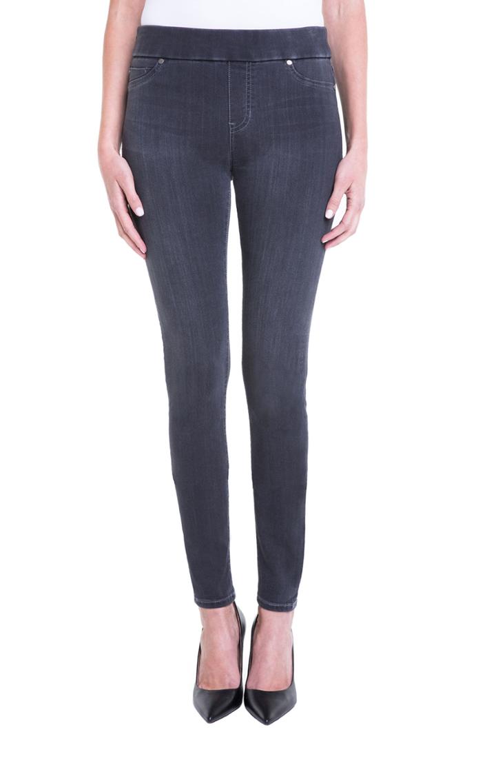 Women's Liverpool Sienna Pull-on Knit Denim Leggings
