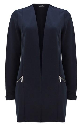 Women's Wallis Longline Duster Jacket - Blue