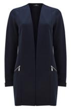 Women's Wallis Longline Duster Jacket - Blue