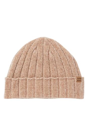 Women's Billabong Warm Up Chenille Beanie - Beige