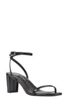 Women's Nine West Provein Strappy Sandal M - Black